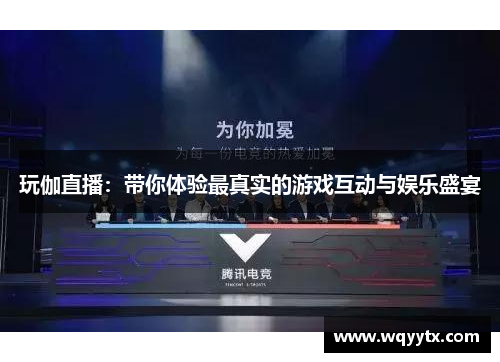 玩伽直播：带你体验最真实的游戏互动与娱乐盛宴